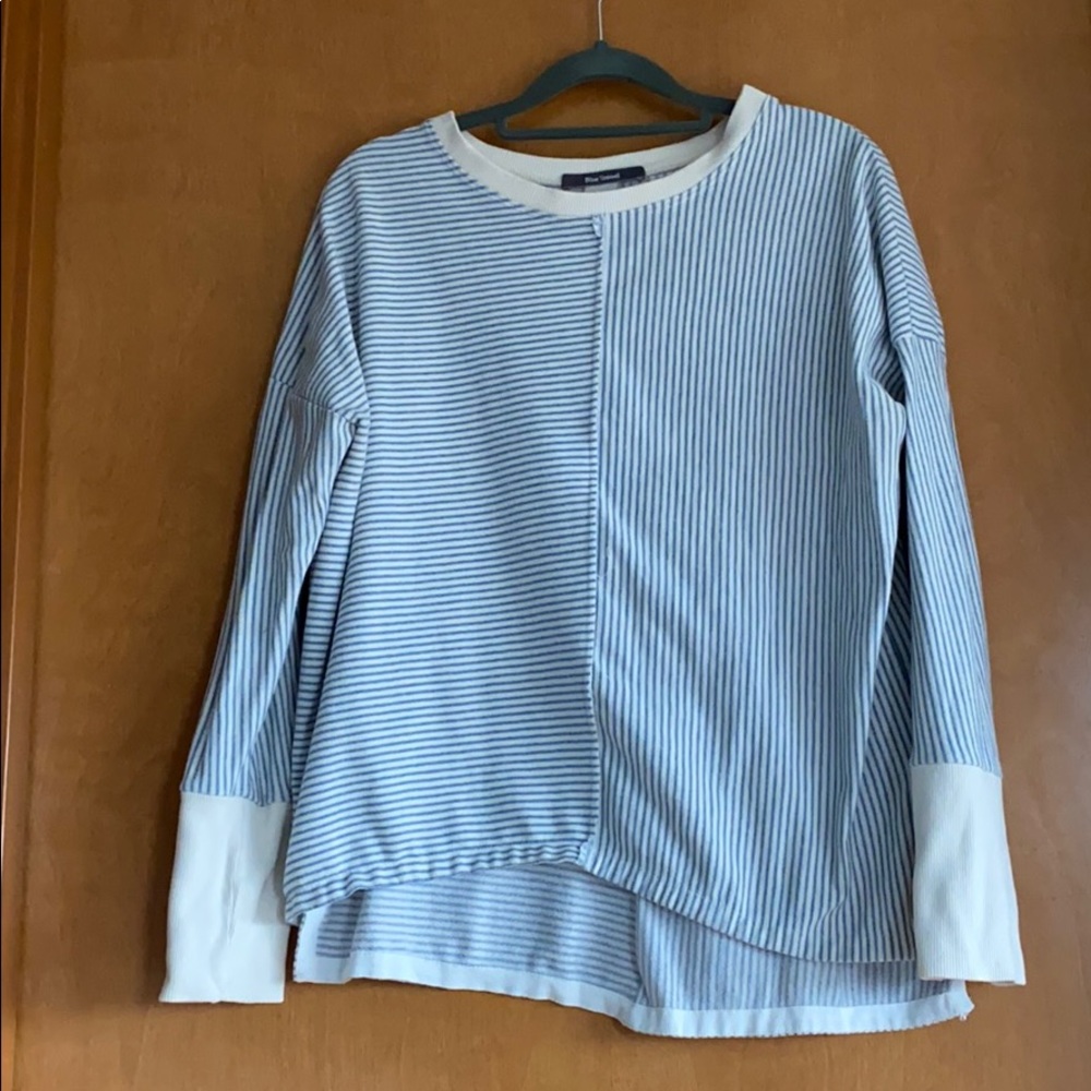 Anthropologie striped sweatshirt